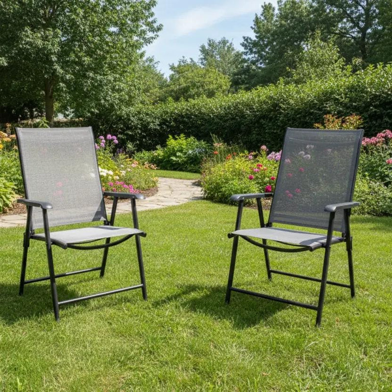 dealonline.co.nz dealonlinenz 2Pcs Foldable Outdoor Chairs 2Pcs Foldable Outdoor Chairs