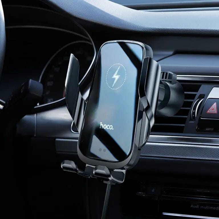 salelink.co.nz Hoco Wireless Car Phone Charger Wireless Car Phone Charger - Silicone | Action Outdoors NZ