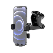 Hoco CA83 Car Phone Holder 4.5–7 Inch | Strong Clamp Dashboard & Windshield Mount – view 5