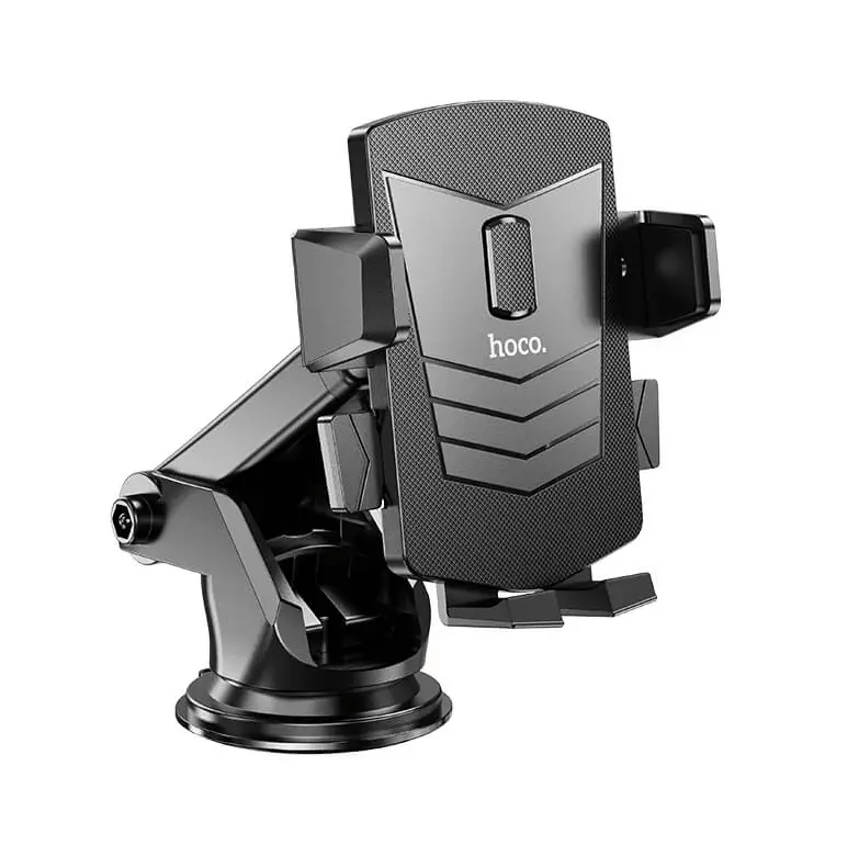 Hoco CA83 Car Phone Holder 4.5–7 Inch | Strong Clamp Dashboard & Windshield Mount – view 1