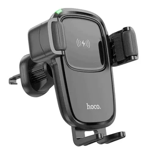 BroDeals Car Phone Holder 15W Air Vent Wireless Charging Phone Holder w/ Hook Looking 15W Air Vent Wireless Charging Phone Holder w/ Hook Looking