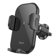 BroDeals Car Phone Holder 15W Wireless Charging Air Vent Phone Holder w/ Hook Locking 15W Wireless Charging Air Vent Phone Holder w/ Hook Locking