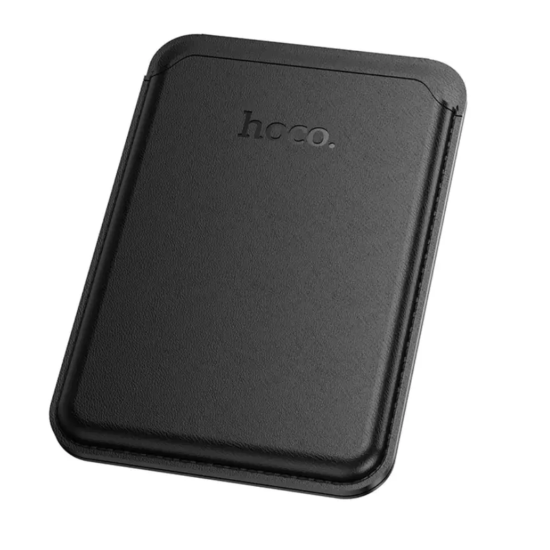 techplus Hoco Leather Magnetic Multifunctional Card Holder DLB02 Slim Wallet Hoco Leather Magnetic Card Holder DLB02 Slim Wallet