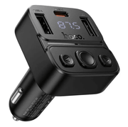 techplus Hoco E87 Dual Port 35W Car Bluetooth FM Transmitter NZ Hoco E87 Dual Port 35W Car Bluetooth FM Transmitter