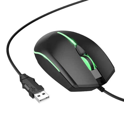 techplus Hoco GM37 RGB Wired Gaming Mouse 2400 DPI NZ Hoco GM37 RGB Wired Gaming Mouse 2400 DPI