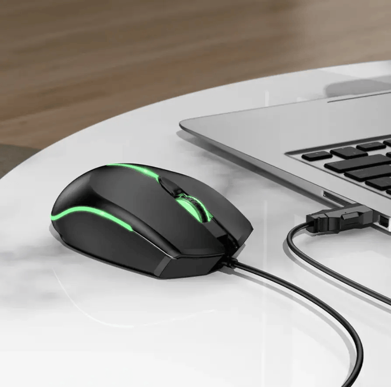 techplus Hoco GM37 RGB Wired Gaming Mouse 2400 DPI NZ Hoco GM37 RGB Wired Gaming Mouse 2400 DPI