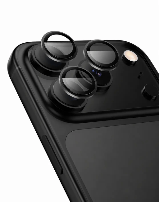 Hoco iPhone 17 Pro Max Ultra HD Camera CSG Anti Glare Lens Protector with Metallic Ring (V14) – view 2