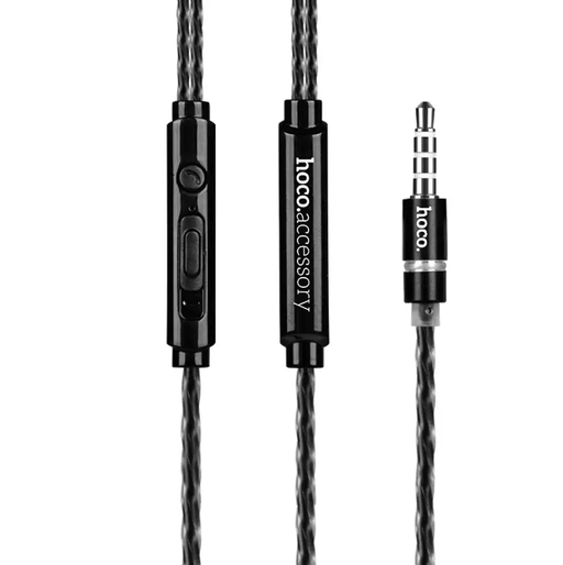 techplus Hoco M18 Gesi Metallic In-Ear Earphones with Mic 3.5mm NZ Hoco M18 Gesi Metallic In Ear Earphones With Mic 3.5mm