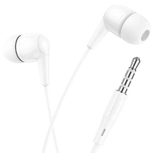 techplus Hoco M97 Enjoy Wired Earphones with Mic 3.5mm NZ TechPlus Hoco M97 Wired Earphones With Mic 3.5mm Plug