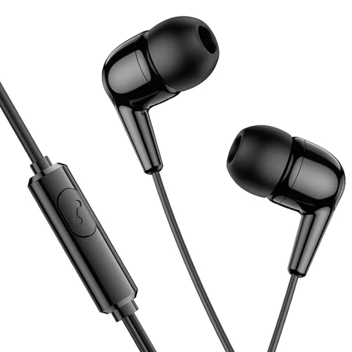 techplus Hoco M97 Enjoy Wired Earphones with Mic 3.5mm NZ TechPlus Hoco M97 Wired Earphones With Mic 3.5mm Plug
