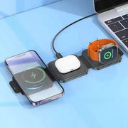 BroDeals mobile phone accessories Wireless Fast Charger -15W 3-in-1 Wireless Fast Charger -15W 3-in-1