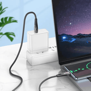 techplus HOCO U133 USB-C Fast Charging Cable 3A 1.2m Braided NZ HOCO U133 USB C Fast Charging Cable Braided 1.2m