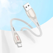 techplus HOCO U133 USB-C Fast Charging Cable 3A 1.2m Braided NZ HOCO U133 USB C Fast Charging Cable Braided 1.2m