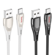 techplus HOCO U133 USB-C Fast Charging Cable 3A 1.2m Braided NZ HOCO U133 USB C Fast Charging Cable Braided 1.2m