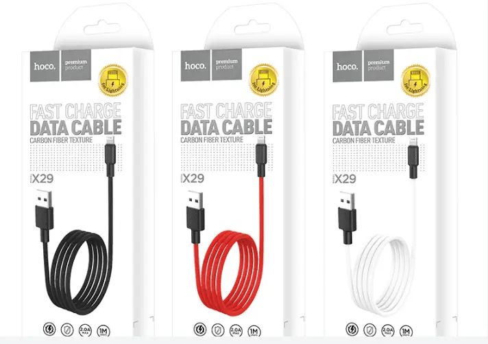 BroDeals USB Charging Cable Fast Charge Cable w/ Carbon Fiber Style Fast Charge Cable w/ Carbon Fiber Style