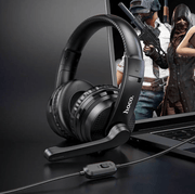 techplus Hoco W103 Magic Tour Wired Headphones with Omnidirectional Microphone Hoco W103 Magic Tour Wired Headphones With Mic
