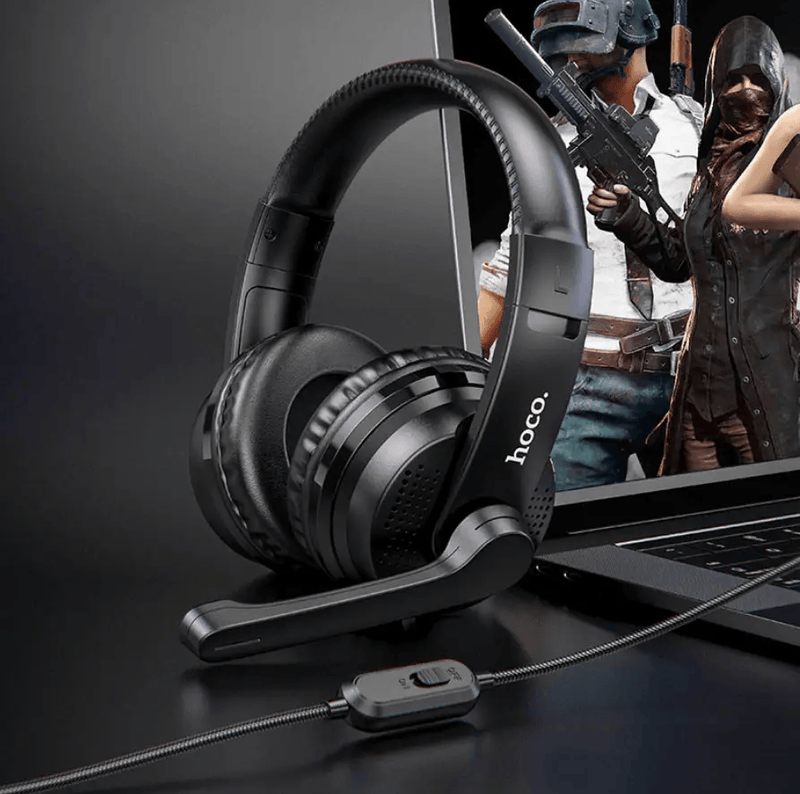 techplus Hoco W103 Magic Tour Wired Headphones with Omnidirectional Microphone Hoco W103 Magic Tour Wired Headphones With Mic
