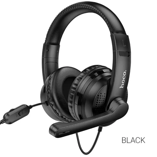 techplus Hoco W103 Magic Tour Wired Headphones with Omnidirectional Microphone Hoco W103 Magic Tour Wired Headphones With Mic