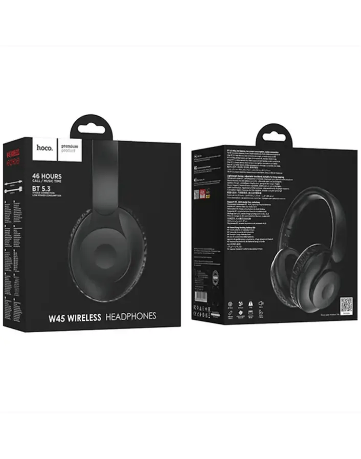 techplus Hoco W45 Bluetooth Headset NZ – Wireless Stereo Headphone Hoco W45 Bluetooth Headset NZ – Wireless Stereo Headphone