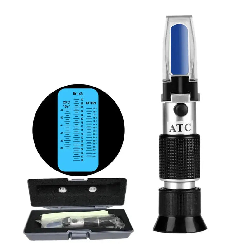 Habicare HBC Honey Handheld Refractometer Brix 58–90% Sugar Meter Honey Handheld Refractometer Brix 58–90% Sugar Meter