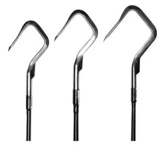 Hook Em Cast Diamond Fixed Gaff - 3 Inch (75mm) Hi-Tensile Stainless Steel Head – view 1