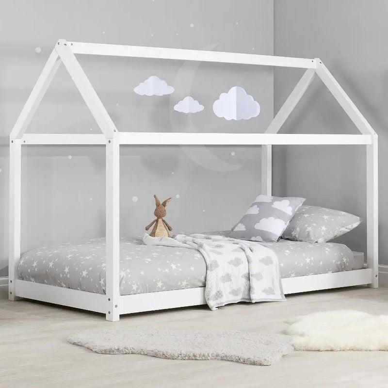 sue-e furniture Bed frames & bases 'Hannigan' Kid Bed Frame White Single 'Hannigan' Kid Bed Frame White Single