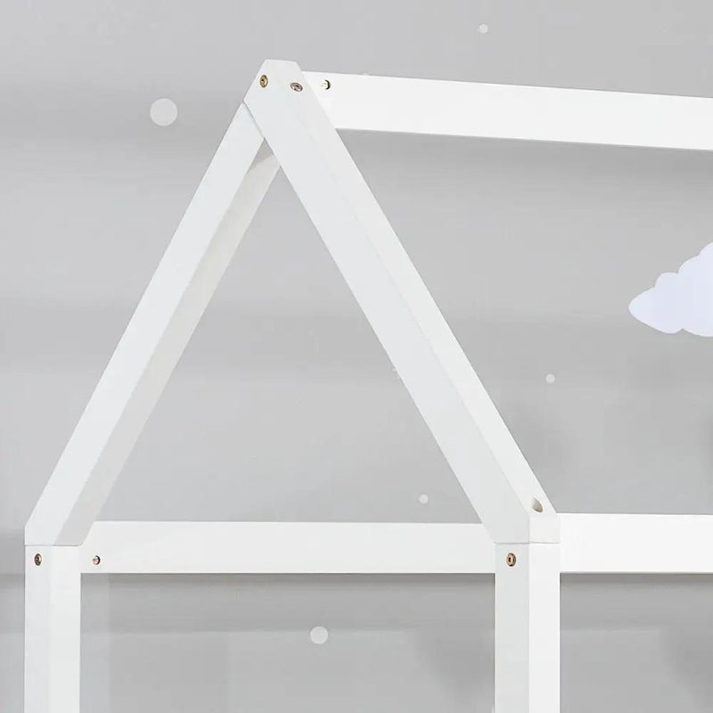 sue-e furniture Bed frames & bases 'Hannigan' Kid Bed Frame White Single 'Hannigan' Kid Bed Frame White Single