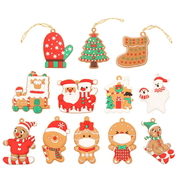 12PCS Christmas Tree Decorations Gingerbread Man Ornaments (TT718) – view 1