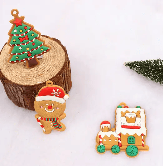 12PCS Christmas Tree Decorations Gingerbread Man Ornaments (TT718) – view 4