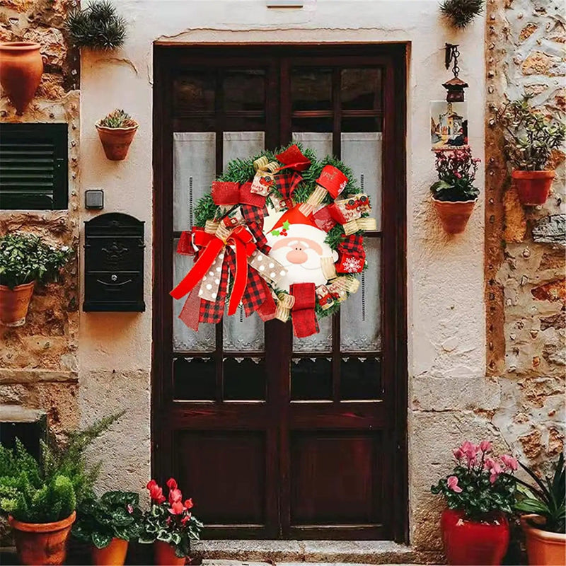 salelink.co.nz Unbranded 38cm Christmas Wreath Decoration 38cm Christmas Wreath Decoration | Action Outdoors NZ