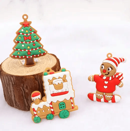 12PCS Christmas Tree Decorations Gingerbread Man Ornaments (TT718) – view 5