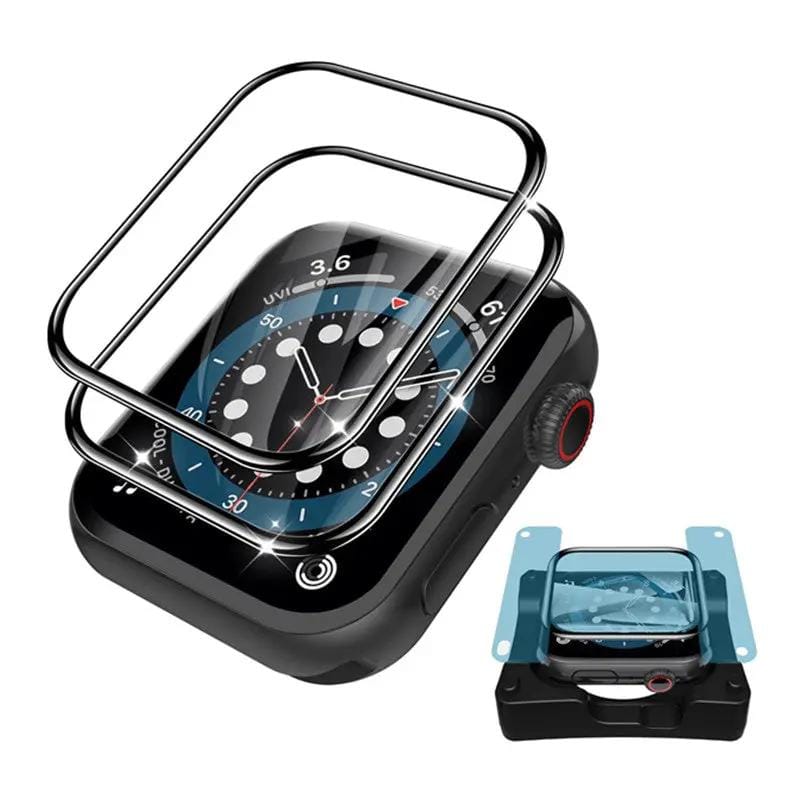 salelink.co.nz Unbranded 2 Pack Screen Protector For 45mm Apple Watch 7 8 2 Pack Screen Protector Apple Watch 45mm Series 7 8