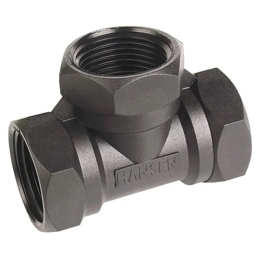 Filtration Station NZ Fittings Hansen Threaded Tee – All Ends Female BSPT Hansen Threaded Tee – All Ends Female BSPT
