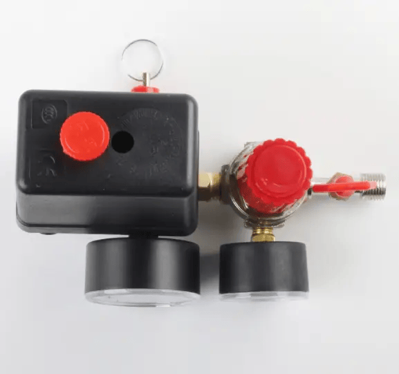 90-120PSI Pressure Switch Valve Air Compressor Control Manifold Regulator Gauges – view 3