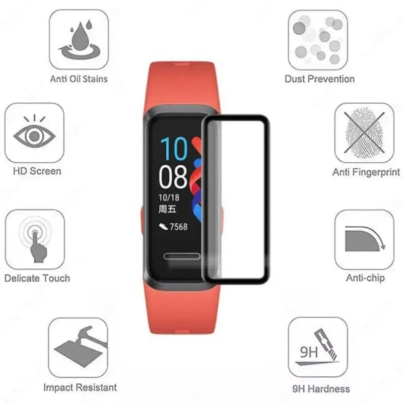 Screen Protectors for Huawei Band 4 Pro (Pack of 5) – view 2