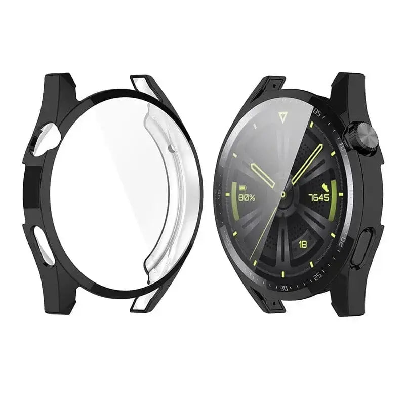 Habicare Watch case Protective Case for Huawei GT 2 (46mm) (Black) Protective Case for Huawei GT 2 (46mm) (Black)