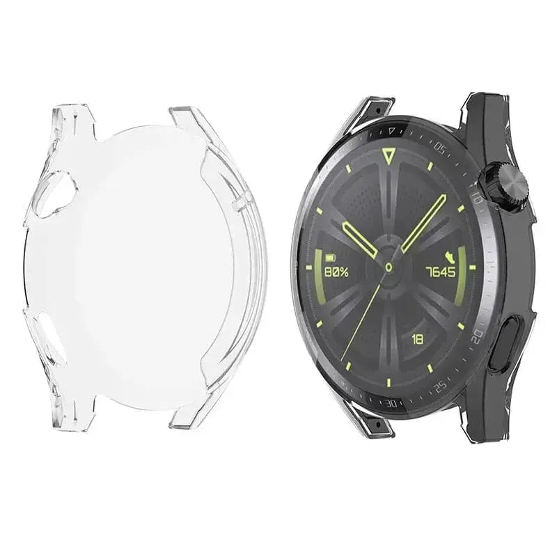 Habicare Watch case Protective Case for Huawei GT3 (42mm) (Clear) Protective Case for Huawei GT3 (42mm) (Clear)