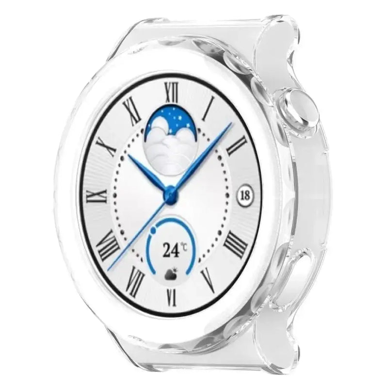 Habicare Watch case Protective Case for Huawei GT3 Pro (43mm) (Clear) Protective Case for Huawei GT3 Pro (43mm) (Clear)
