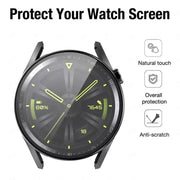 Habicare Watch case Protective Case for Huawei GT3 Pro (46mm) (Black) Protective Case for Huawei GT3 Pro (46mm) (Black)