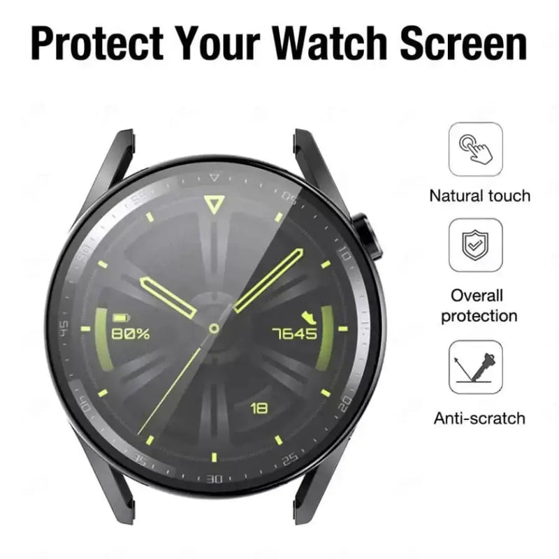 Habicare Watch case Protective Case for Huawei GT3 Pro (46mm) (Black) Protective Case for Huawei GT3 Pro (46mm) (Black)
