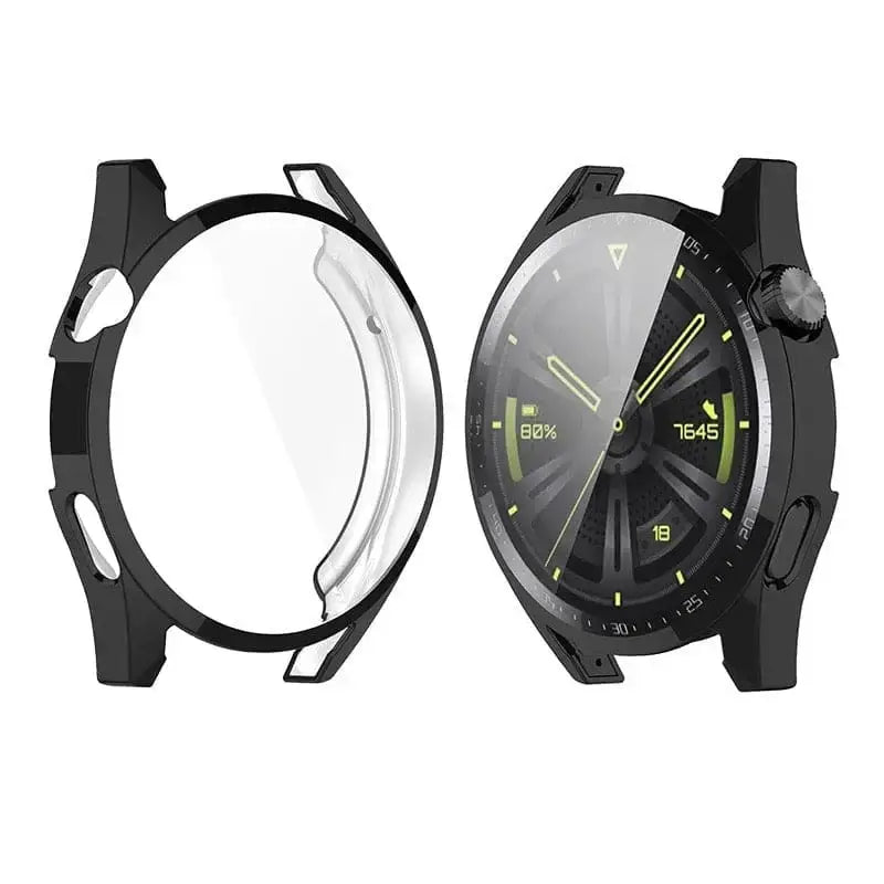 Habicare Watch case Protective Case for Huawei GT3 Pro (46mm) (Black) Protective Case for Huawei GT3 Pro (46mm) (Black)