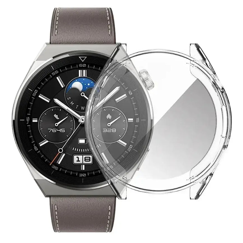 Habicare Watch case Protective Case for Huawei GT3 Pro (46mm) (Clear) Protective Case for Huawei GT3 Pro (46mm) (Clear)
