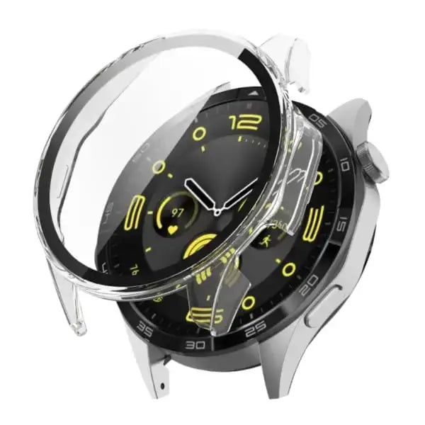 Protective Case for Huawei GT4 (46mm) (Clear with border) – view 1