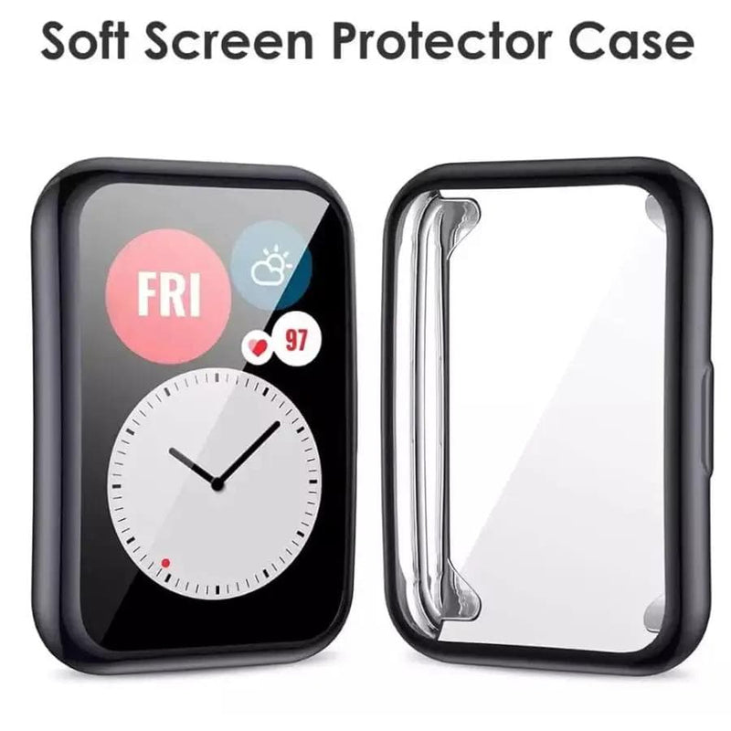 That Watch Shop Watch case Protective Case for Huawei Watch Fit 2 (Black) Protective Case for Huawei Watch Fit 2 (Black)