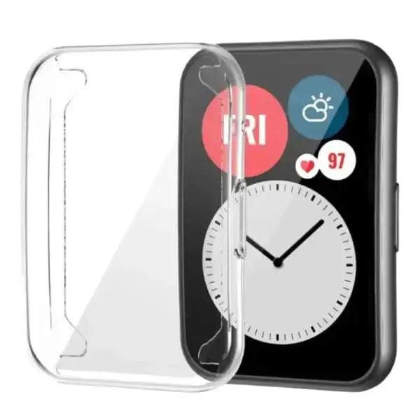 Habicare Watch case Protective Case for Huawei Watch Fit 2 (Clear) Protective Case for Huawei Watch Fit 2 (Clear)