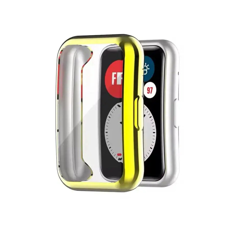 Habicare Watch case Protective Case for Huawei Watch Fit 2 (Gold) Protective Case for Huawei Watch Fit 2 (Gold)