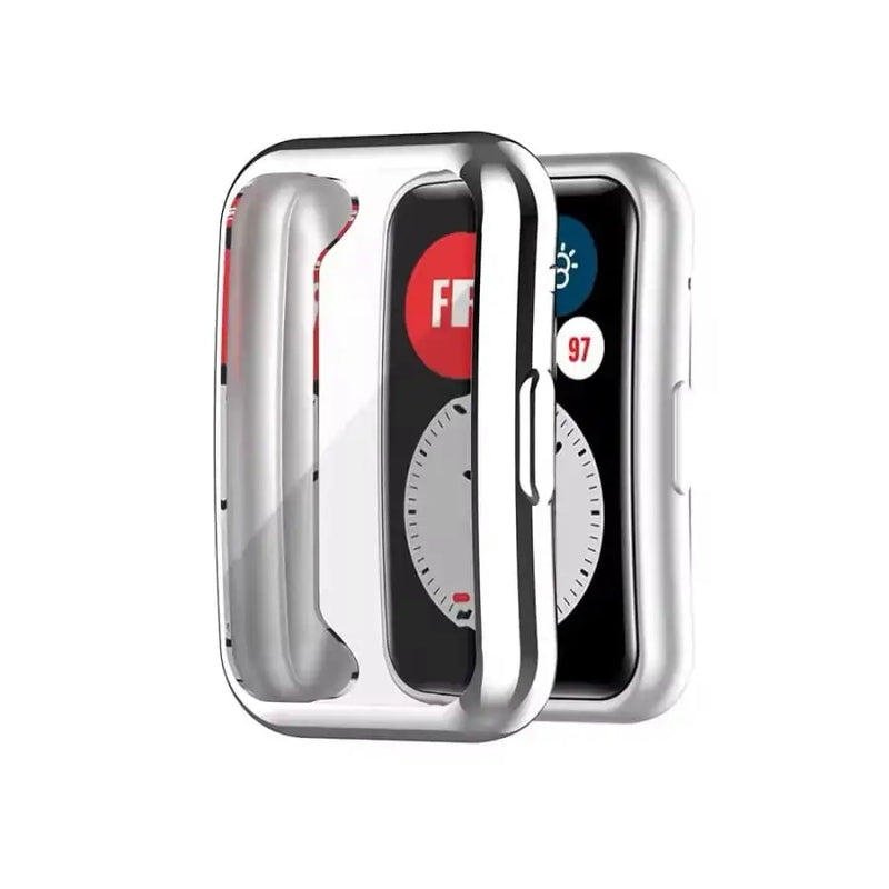 Habicare Watch case Protective Case for Huawei Watch Fit 2 (Silver) Protective Case for Huawei Watch Fit 2 (Silver)