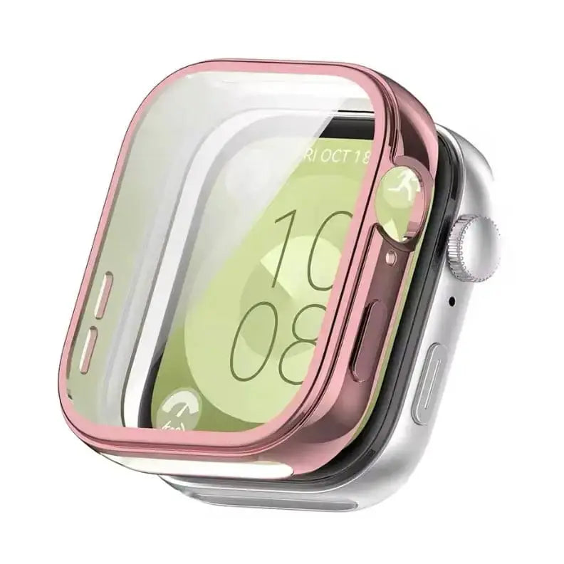 Habicare Watch case Protective Case for Huawei Watch Fit 3 (Pink) Protective Case for Huawei Watch Fit 3 (Pink)