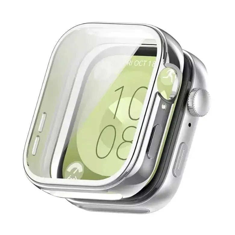 Habicare Watch case Protective Case for Huawei Watch Fit 3 (Silver) Protective Case for Huawei Watch Fit 3 (Silver)