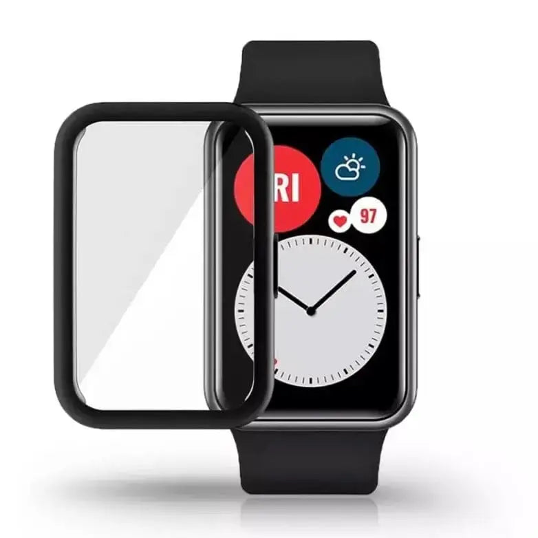 Habicare Watch case Protective Case for Huawei Watch Fit (Black) Protective Case for Huawei Watch Fit (Black)